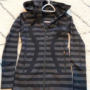 Lululemon Macro Striped Stride Jacket Size 6